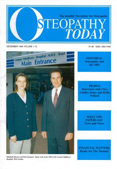 Osteopathy Today Magazine